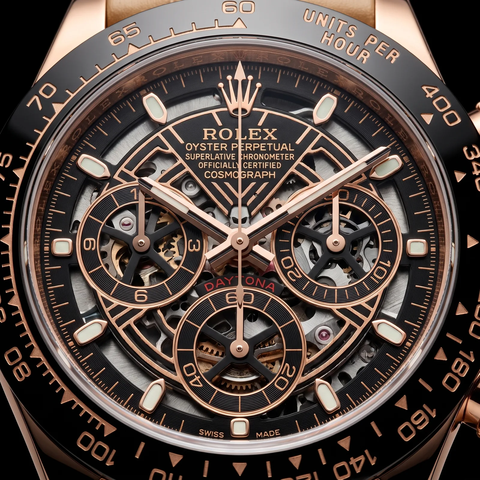 Alessandra — Dial — Custom Daytona von Francesco Orsi Orologi