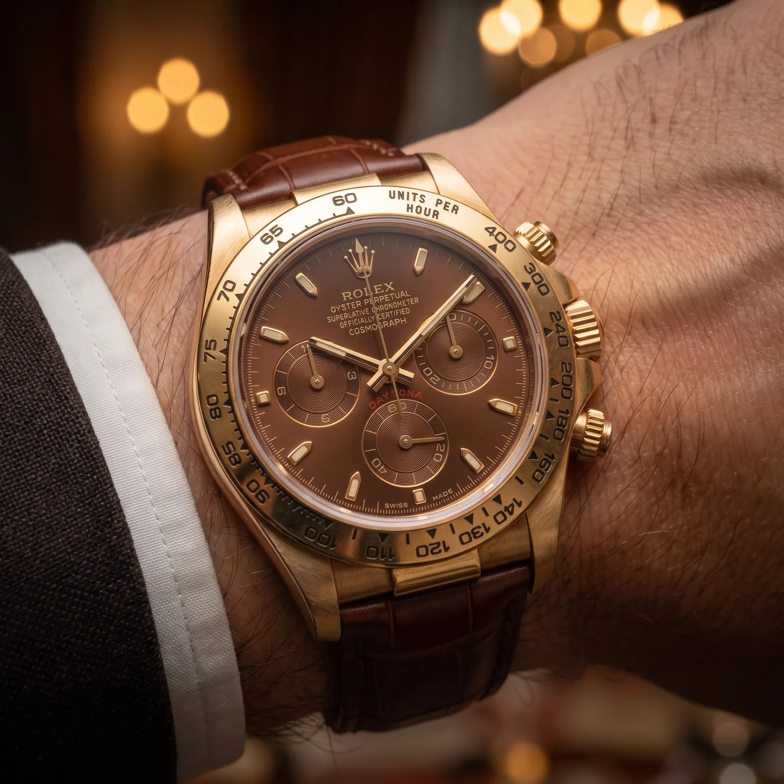 Aurora — On the wrist — Custom Daytona von Francesco Orsi Orologi
