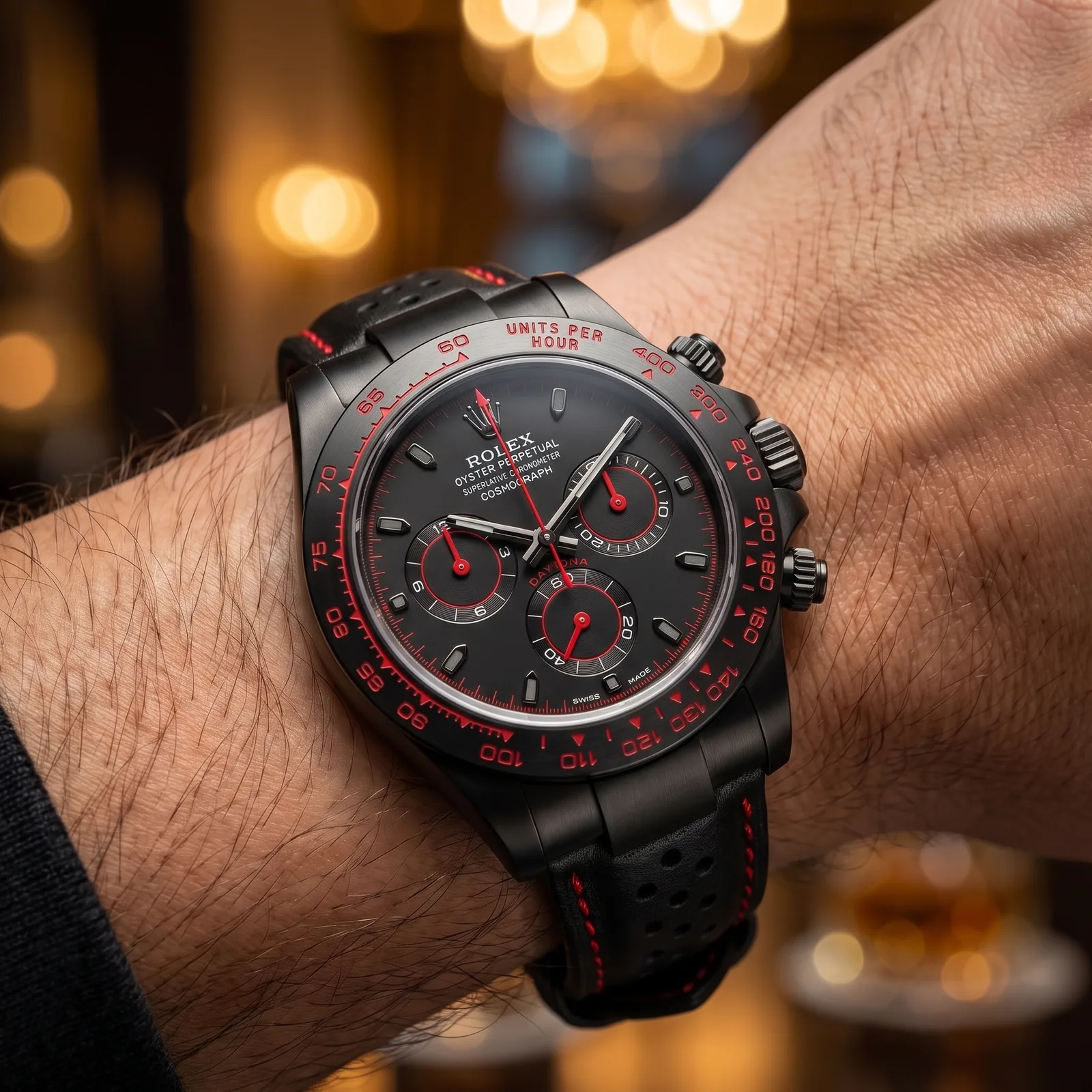 Barbara — On the wrist — Custom Daytona von Francesco Orsi Orologi