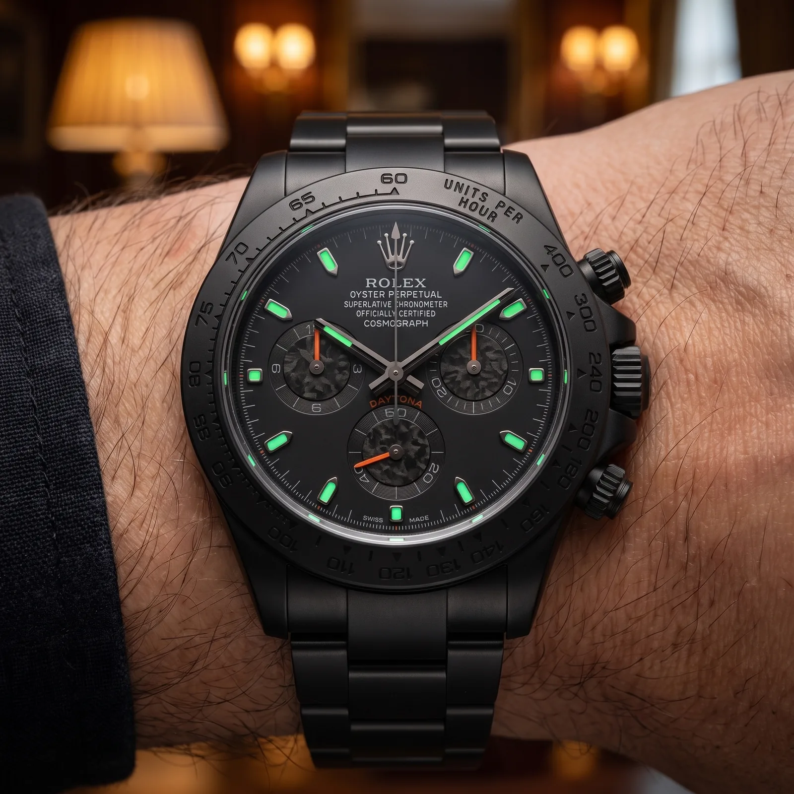 Beatrice — On the wrist — Custom Daytona von Francesco Orsi Orologi