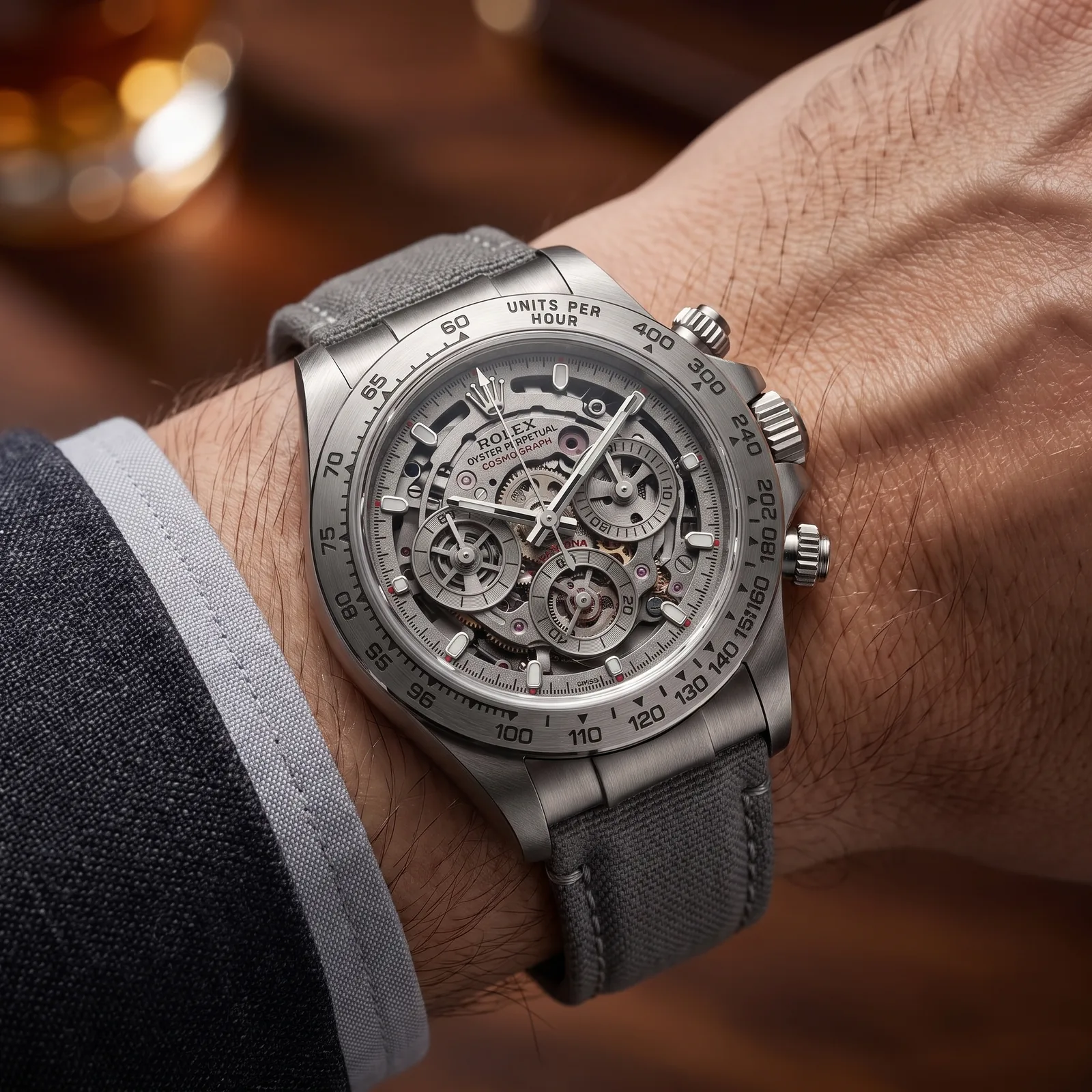 Chiara — On the wrist — Custom Daytona von Francesco Orsi Orologi
