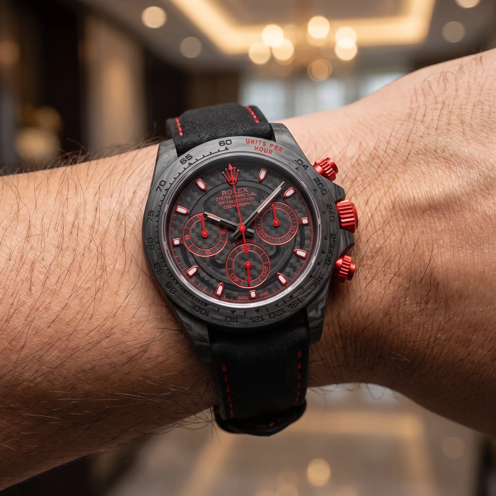 Dorota — On the wrist — Custom Daytona von Francesco Orsi Orologi
