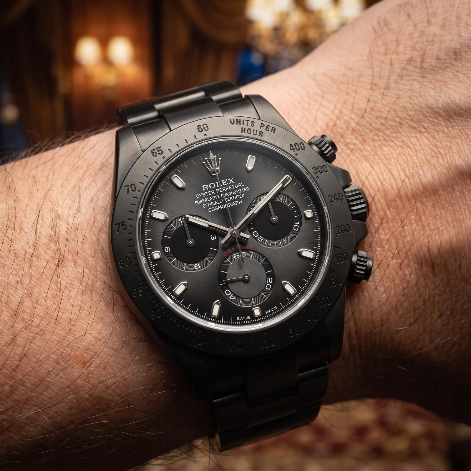 Gianna — On the wrist — Custom Daytona von Francesco Orsi Orologi