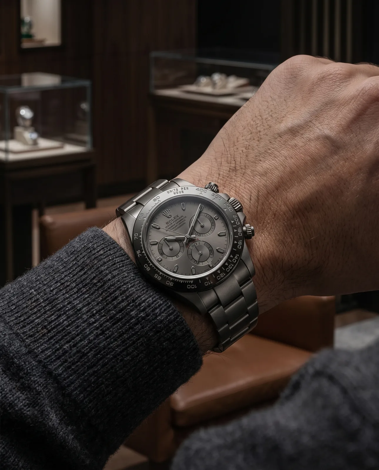 Anna — On the wrist — Custom Daytona von Francesco Orsi Orologi