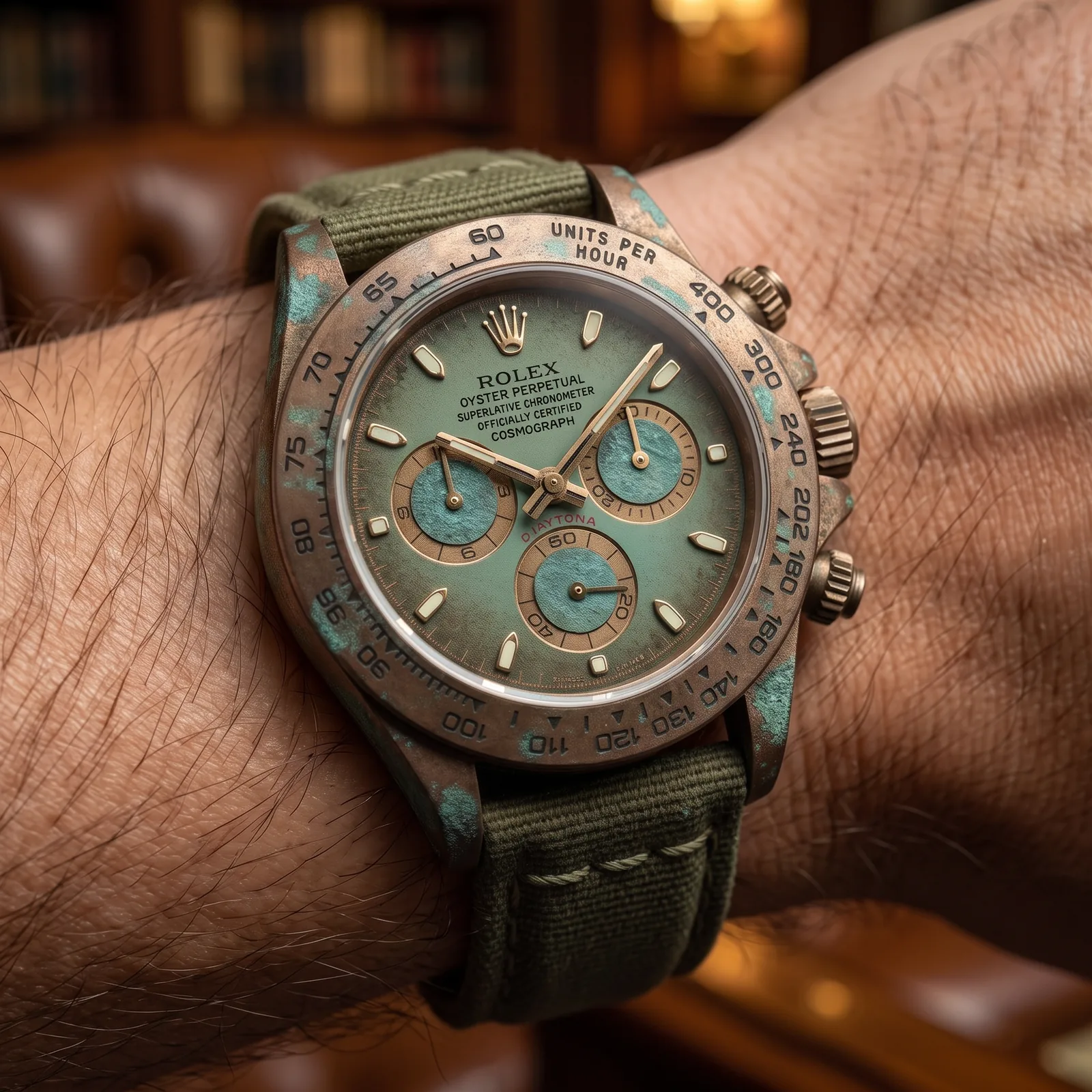 Helena — On the wrist — Custom Daytona von Francesco Orsi Orologi
