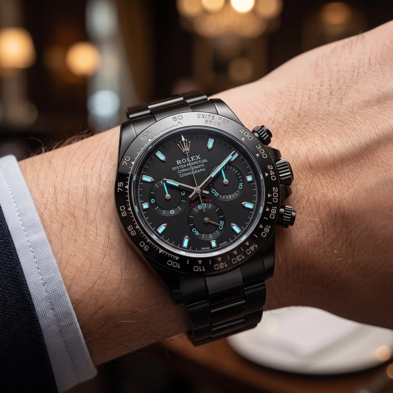 Isabella — On the wrist — Custom Daytona von Francesco Orsi Orologi