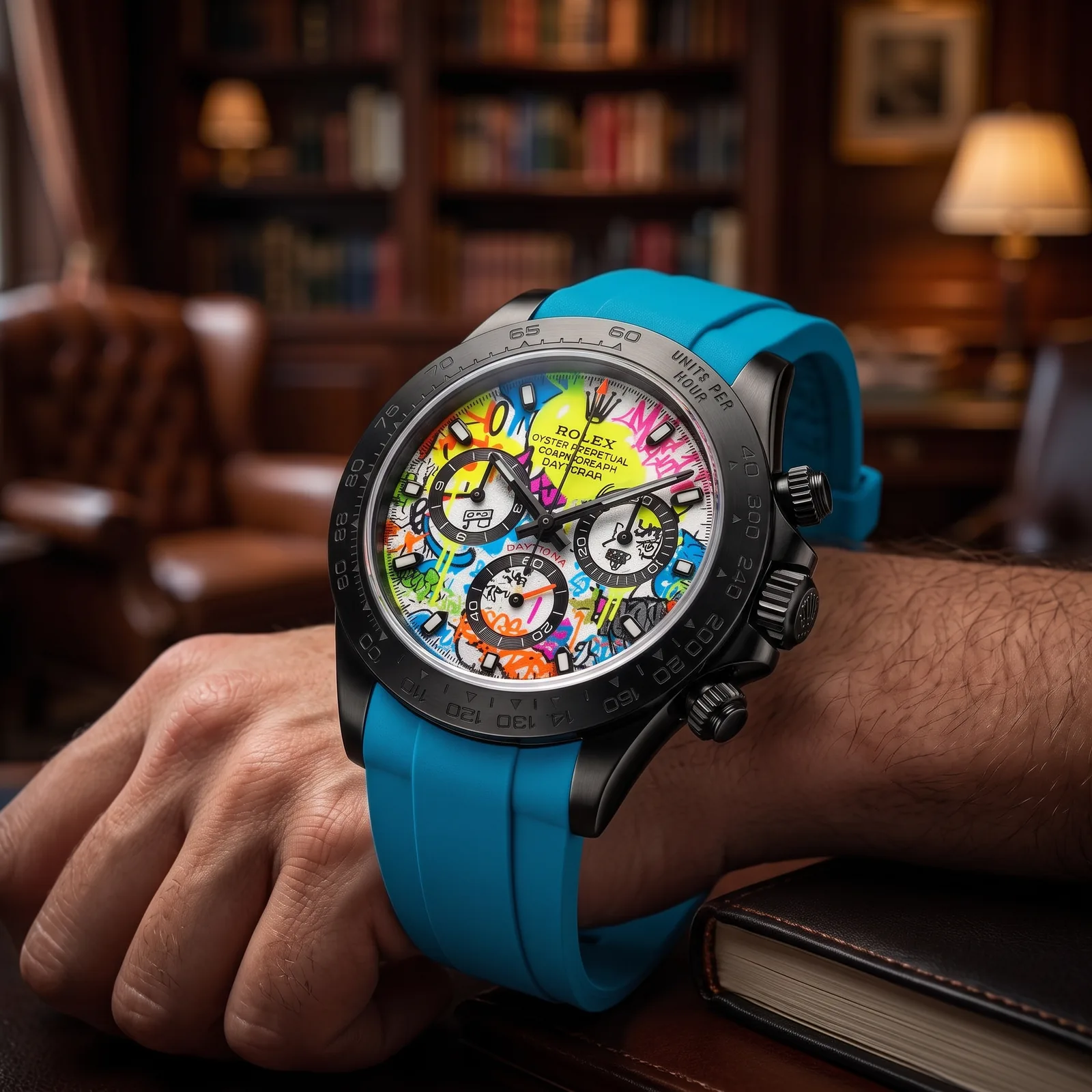 Joanna — On the wrist — Custom Daytona von Francesco Orsi Orologi