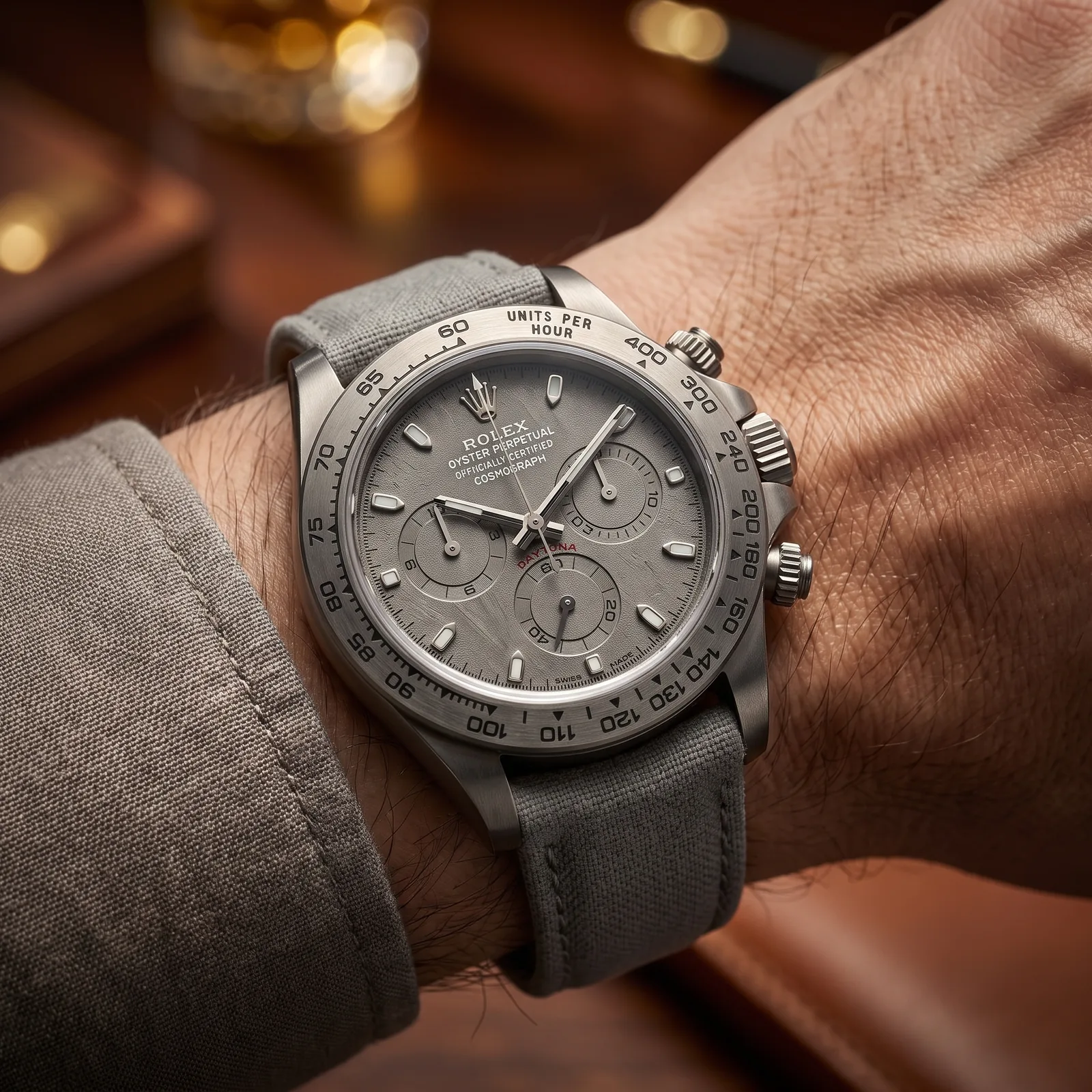 Kasia — On the wrist — Custom Daytona von Francesco Orsi Orologi