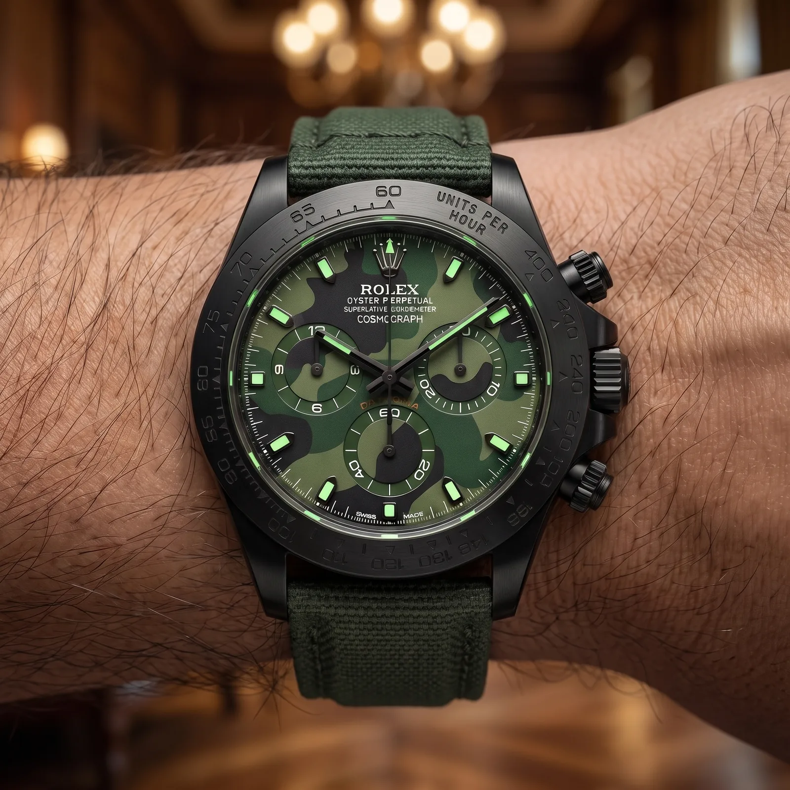 Katarzyna — On the wrist — Custom Daytona von Francesco Orsi Orologi