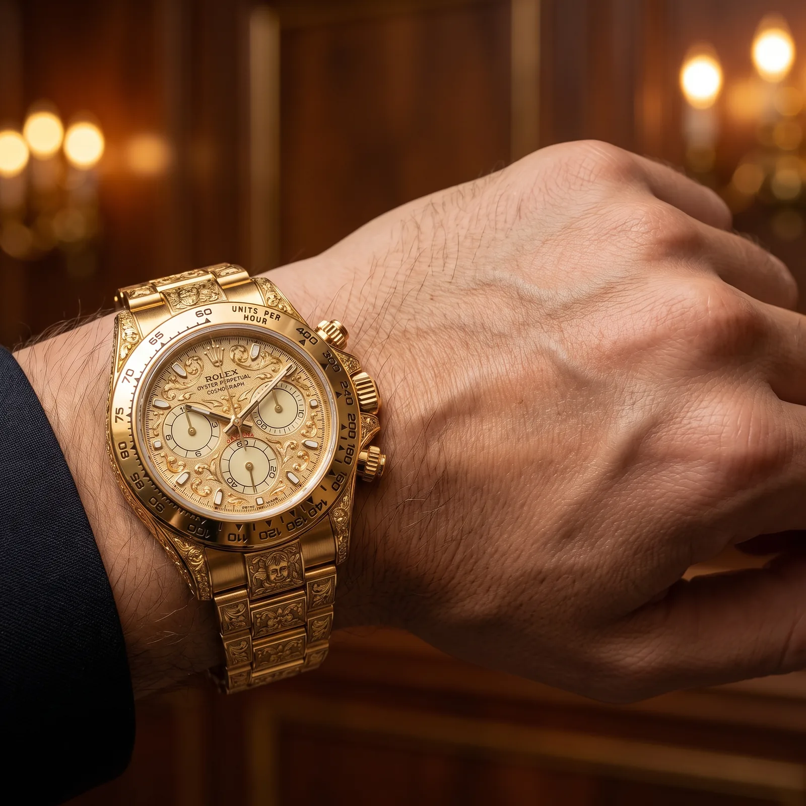 Lena — On the wrist — Custom Daytona von Francesco Orsi Orologi
