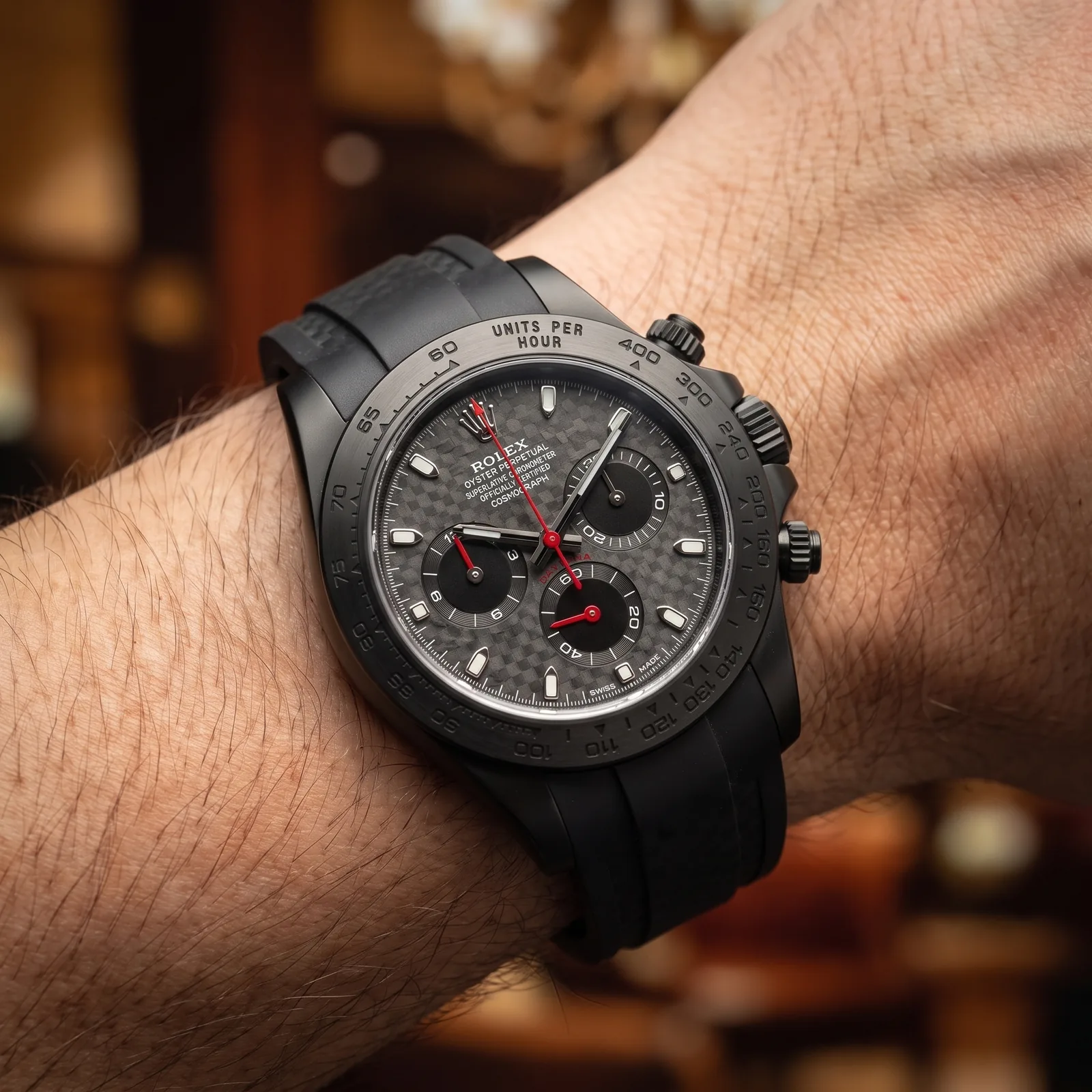 Luna — On the wrist — Custom Daytona von Francesco Orsi Orologi