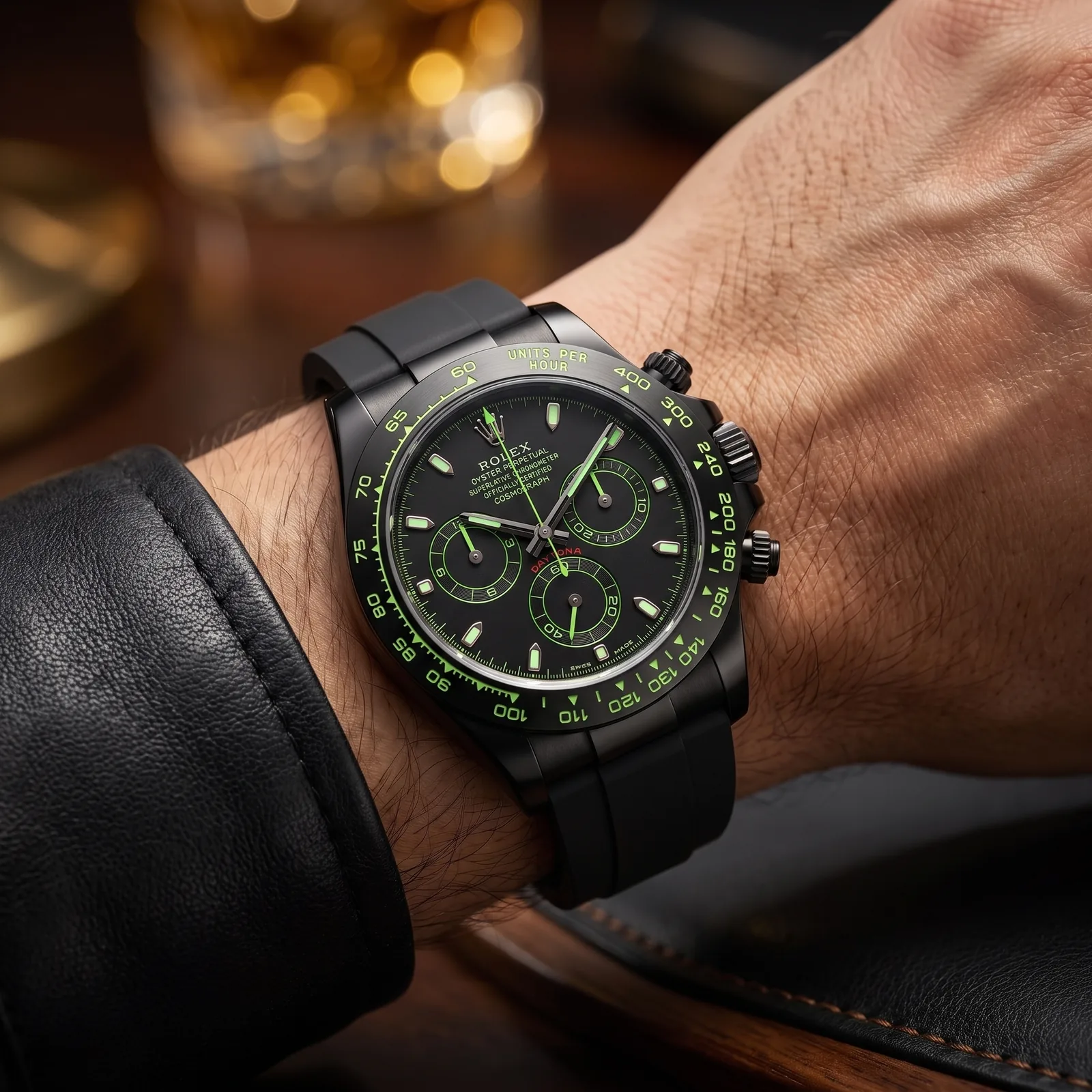 Monika — On the wrist — Custom Daytona von Francesco Orsi Orologi