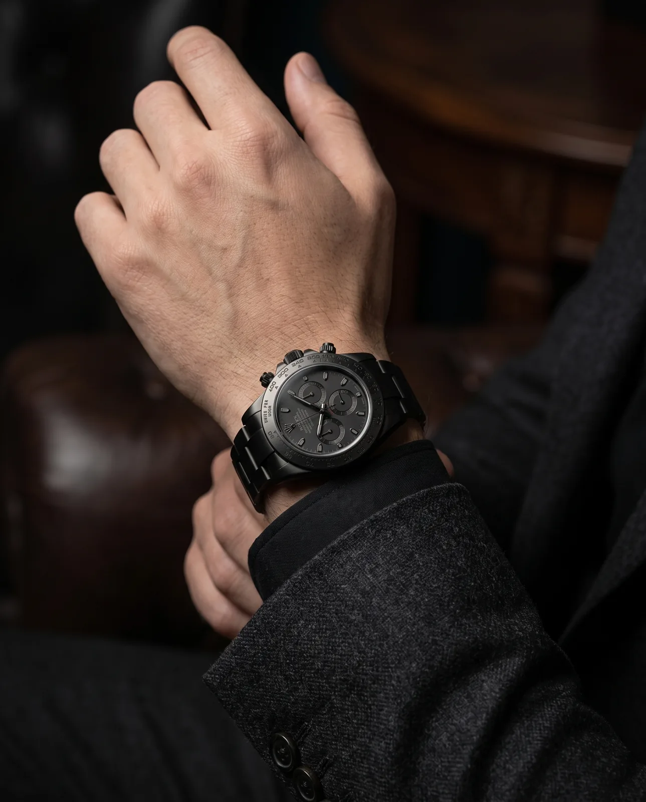 Natalia — On the wrist — Custom Daytona von Francesco Orsi Orologi