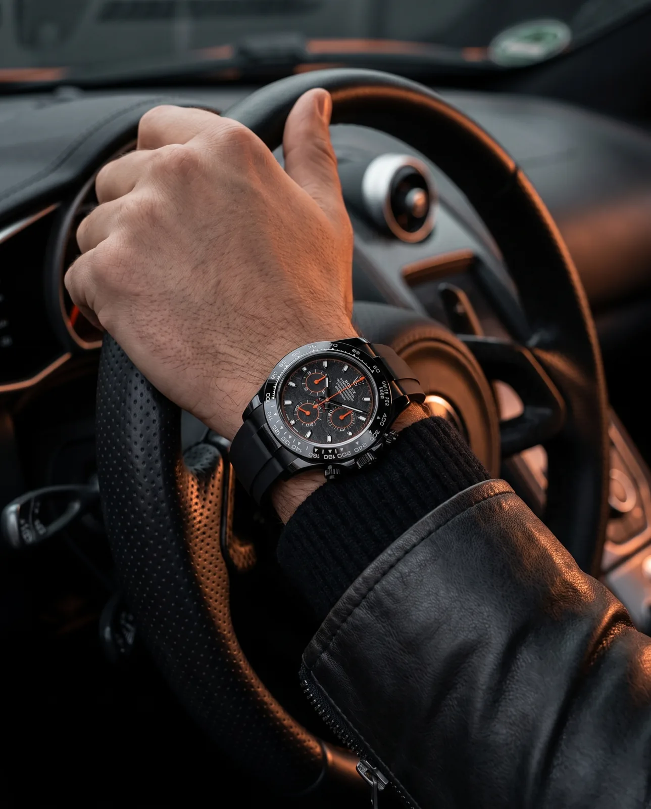 Oliwia — On the wrist — Custom Daytona von Francesco Orsi Orologi