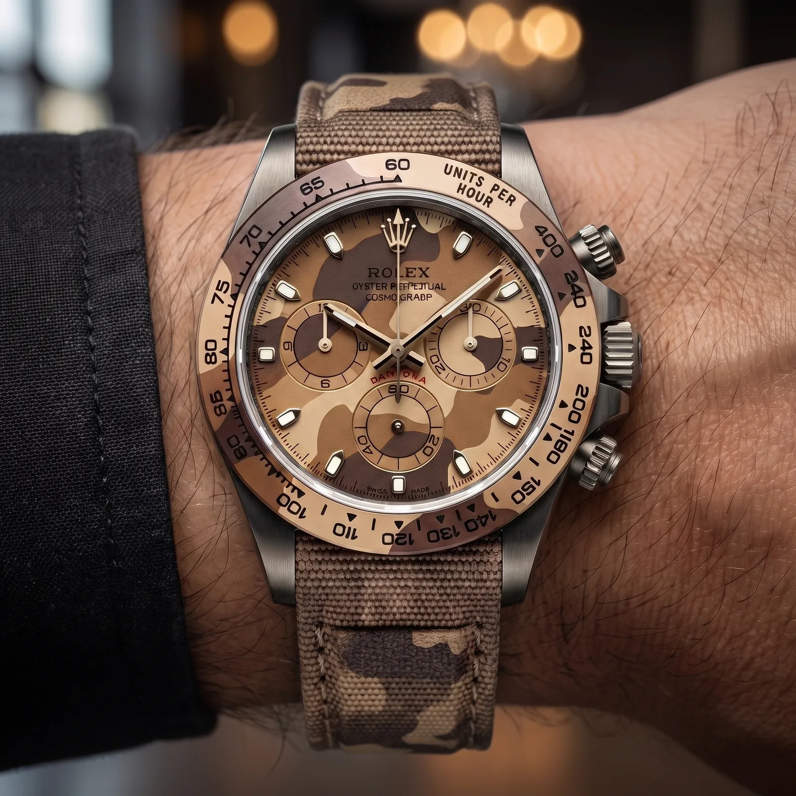 Patrycja — On the wrist — Custom Daytona von Francesco Orsi Orologi