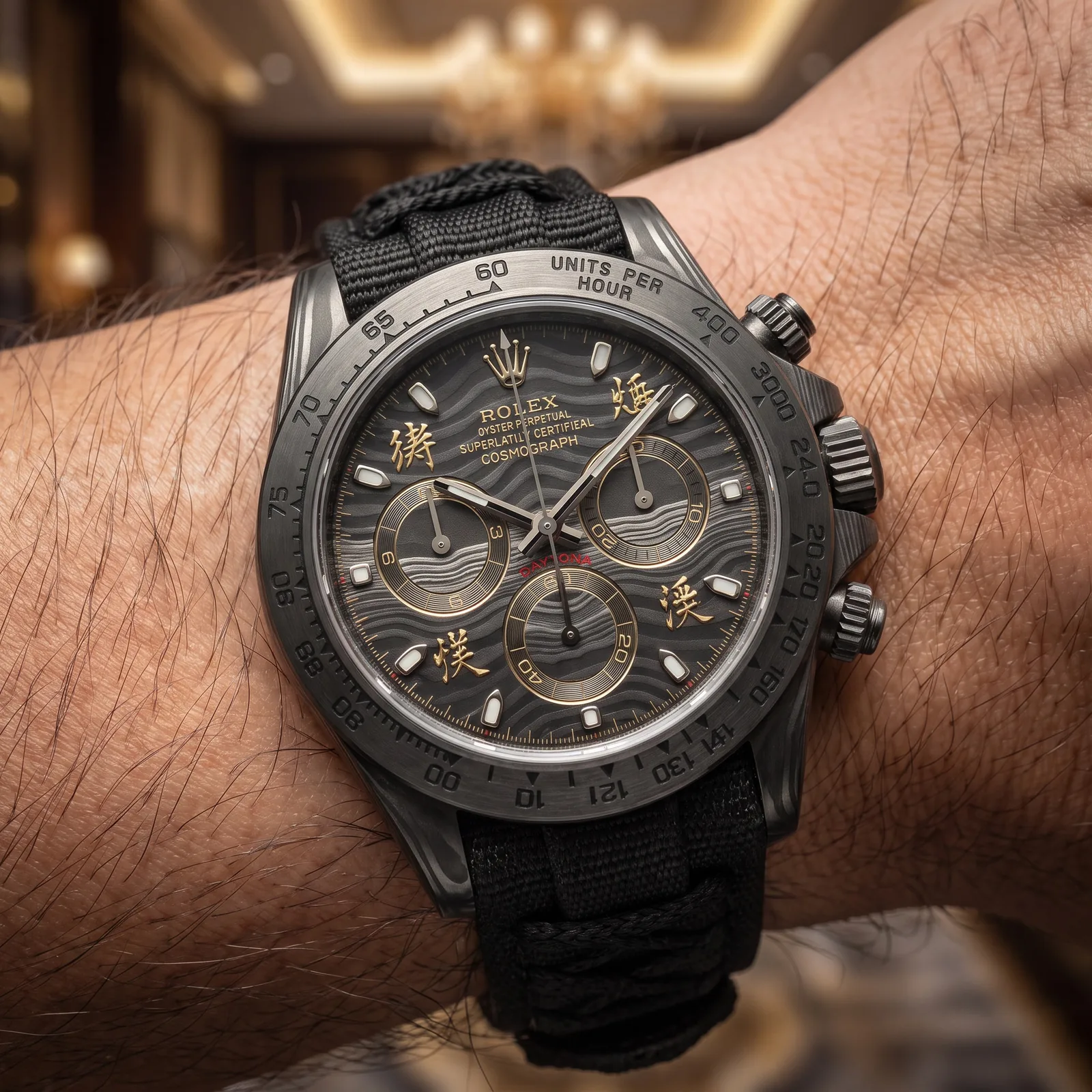 Renata — On the wrist — Custom Daytona von Francesco Orsi Orologi
