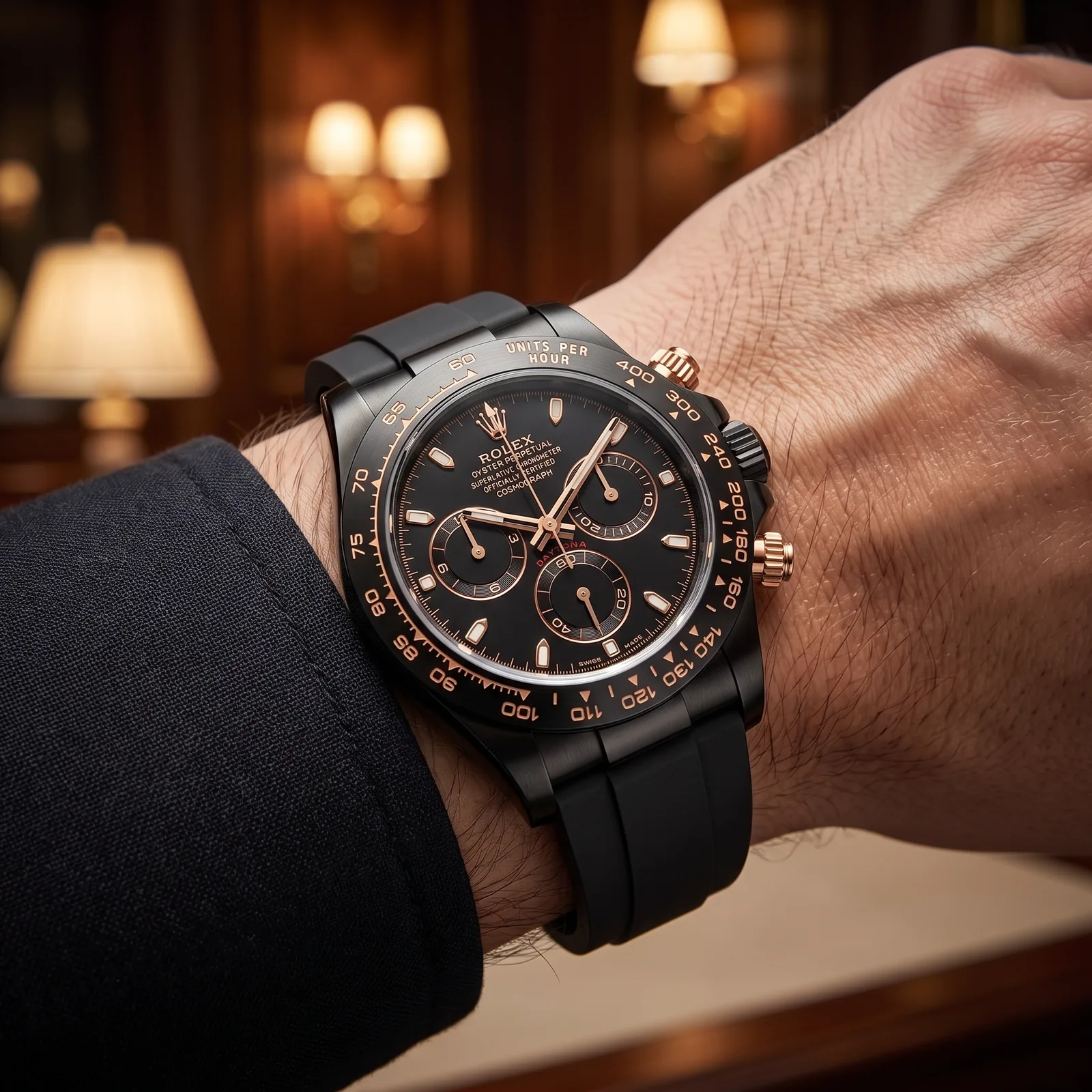 Róża — On the wrist — Custom Daytona von Francesco Orsi Orologi