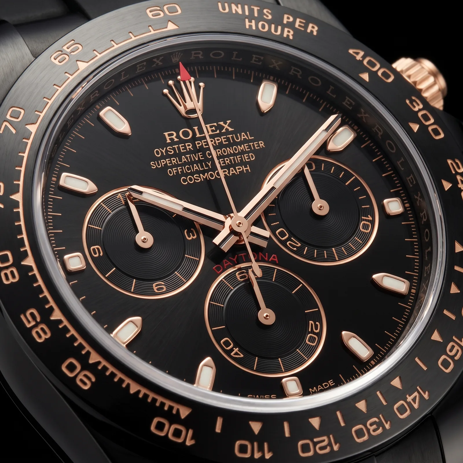 Róża — Dial — Custom Daytona von Francesco Orsi Orologi