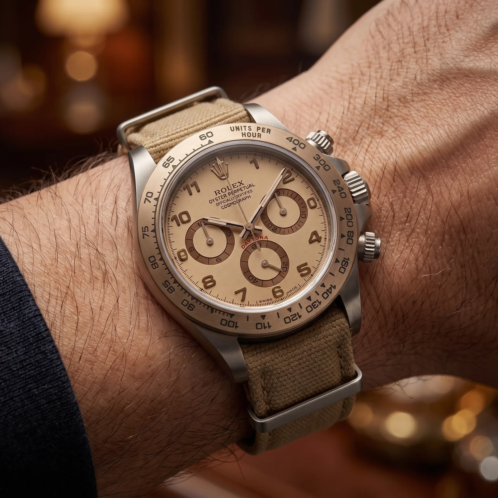 Serena — On the wrist — Custom Daytona von Francesco Orsi Orologi