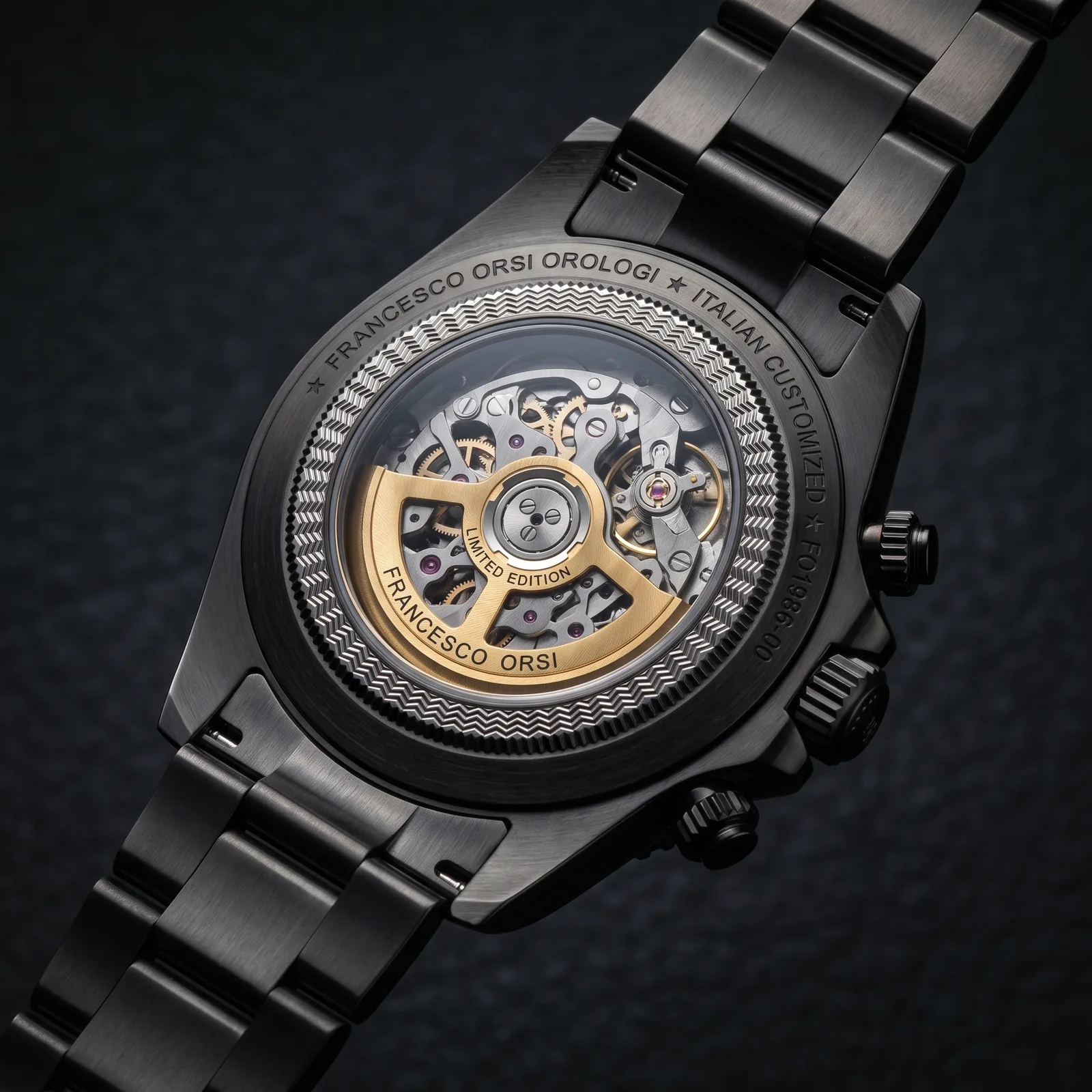 Sofia — Caseback — Custom Daytona von Francesco Orsi Orologi