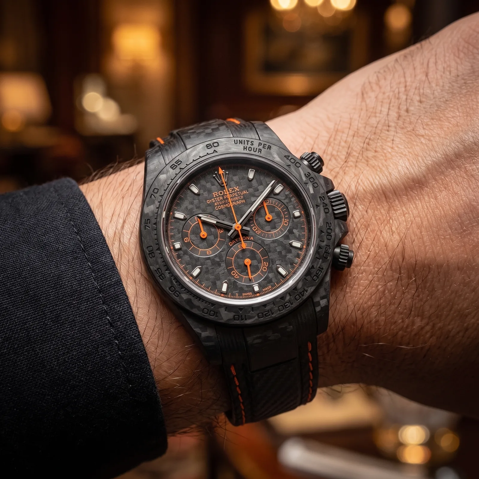 Tamara — On the wrist — Custom Daytona von Francesco Orsi Orologi