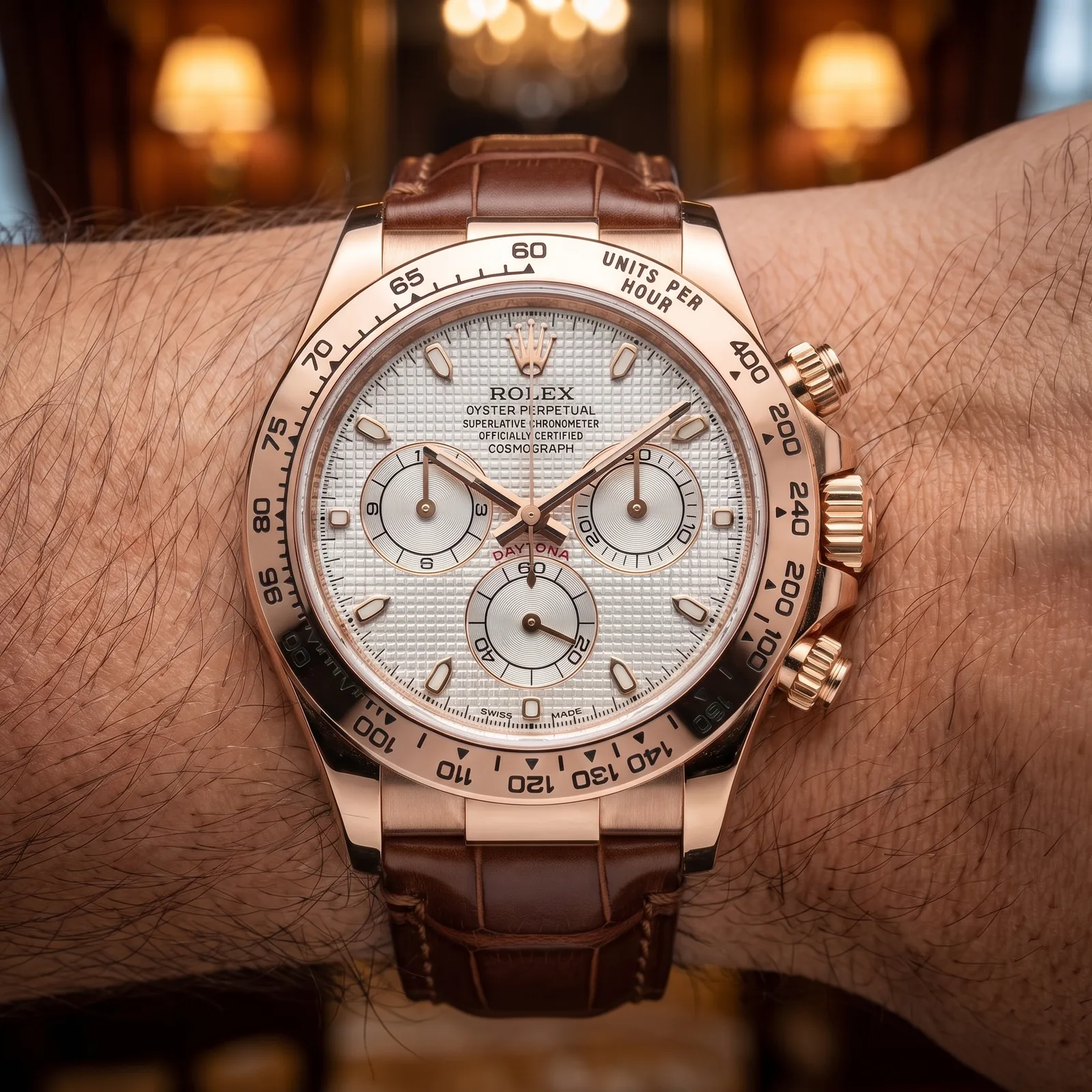 Valentina — On the wrist — Custom Daytona von Francesco Orsi Orologi
