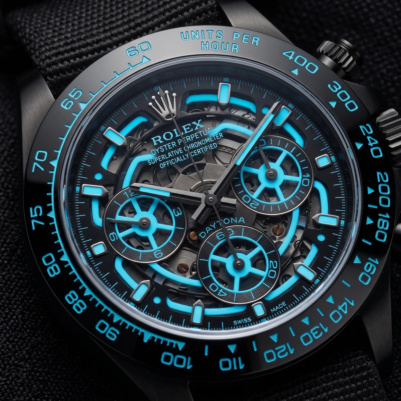 Viola — Dial — Custom Daytona von Francesco Orsi Orologi