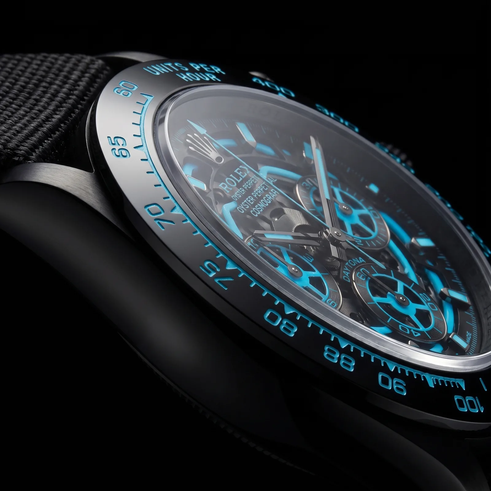 Viola — Bezel — Custom Daytona von Francesco Orsi Orologi