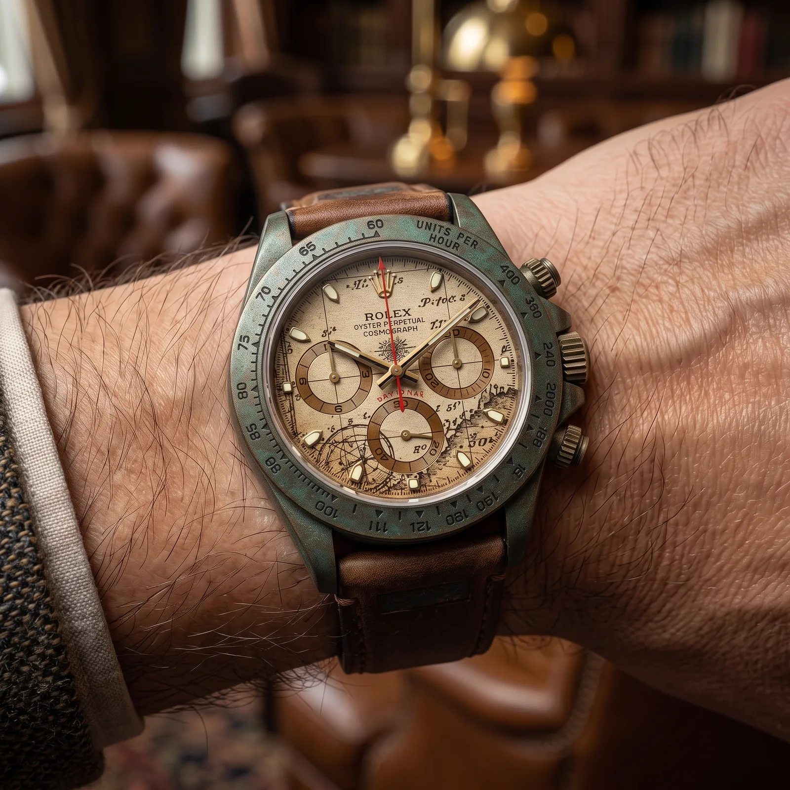 Wiktoria — On the wrist — Custom Daytona von Francesco Orsi Orologi