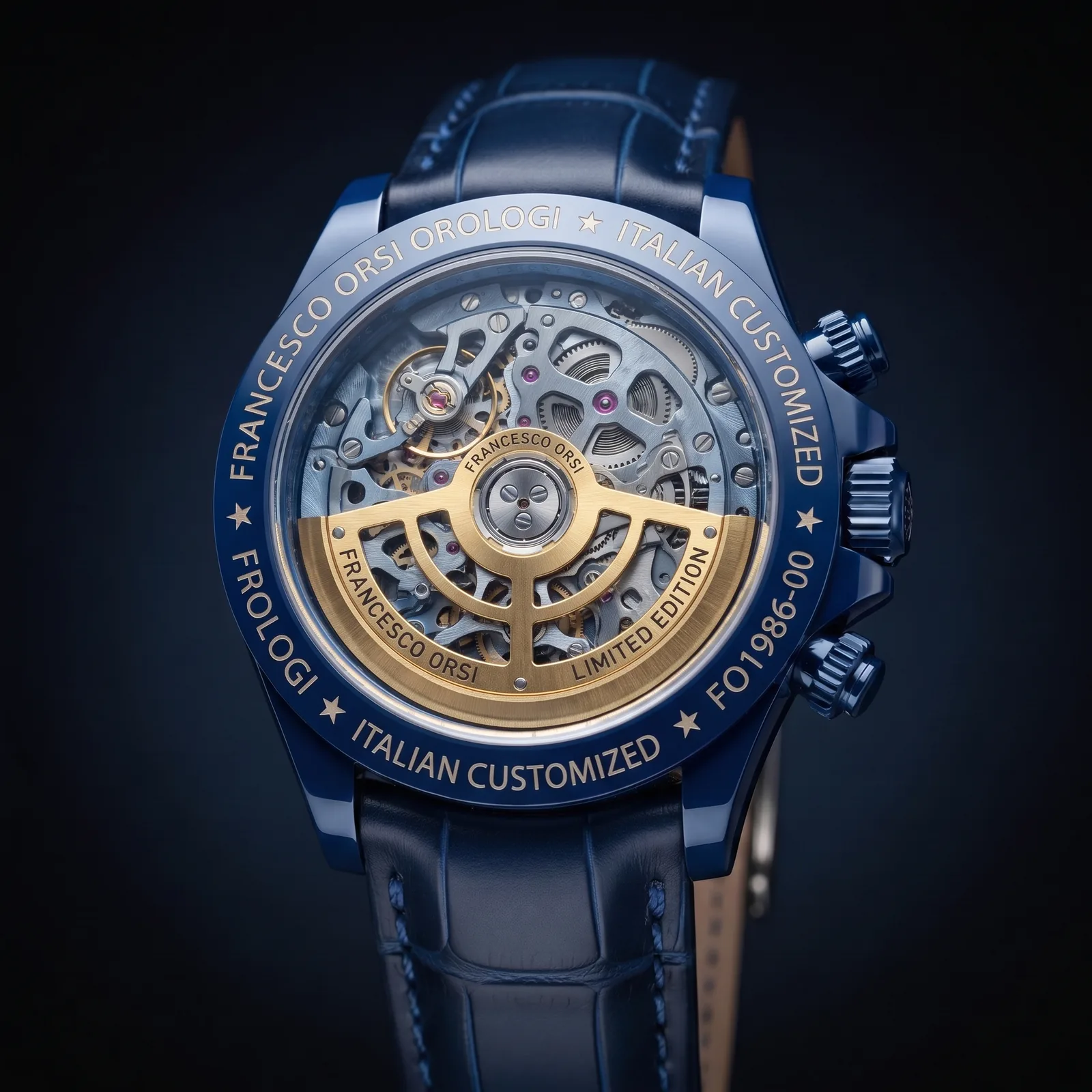 Zofia — Caseback — Custom Daytona von Francesco Orsi Orologi